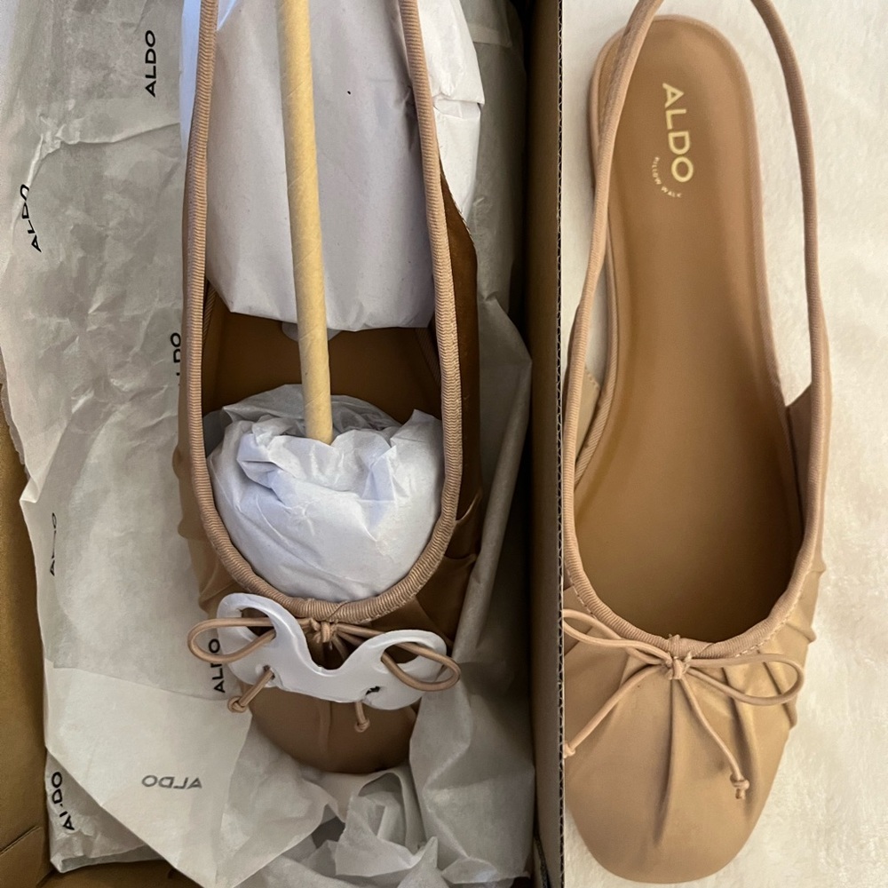 Aldo Satin Ballet Flats